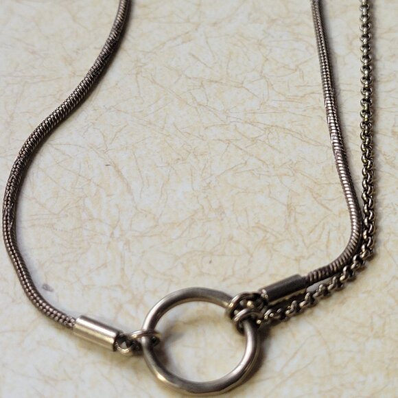 Silpada KR brass necklace - Picture 2 of 3